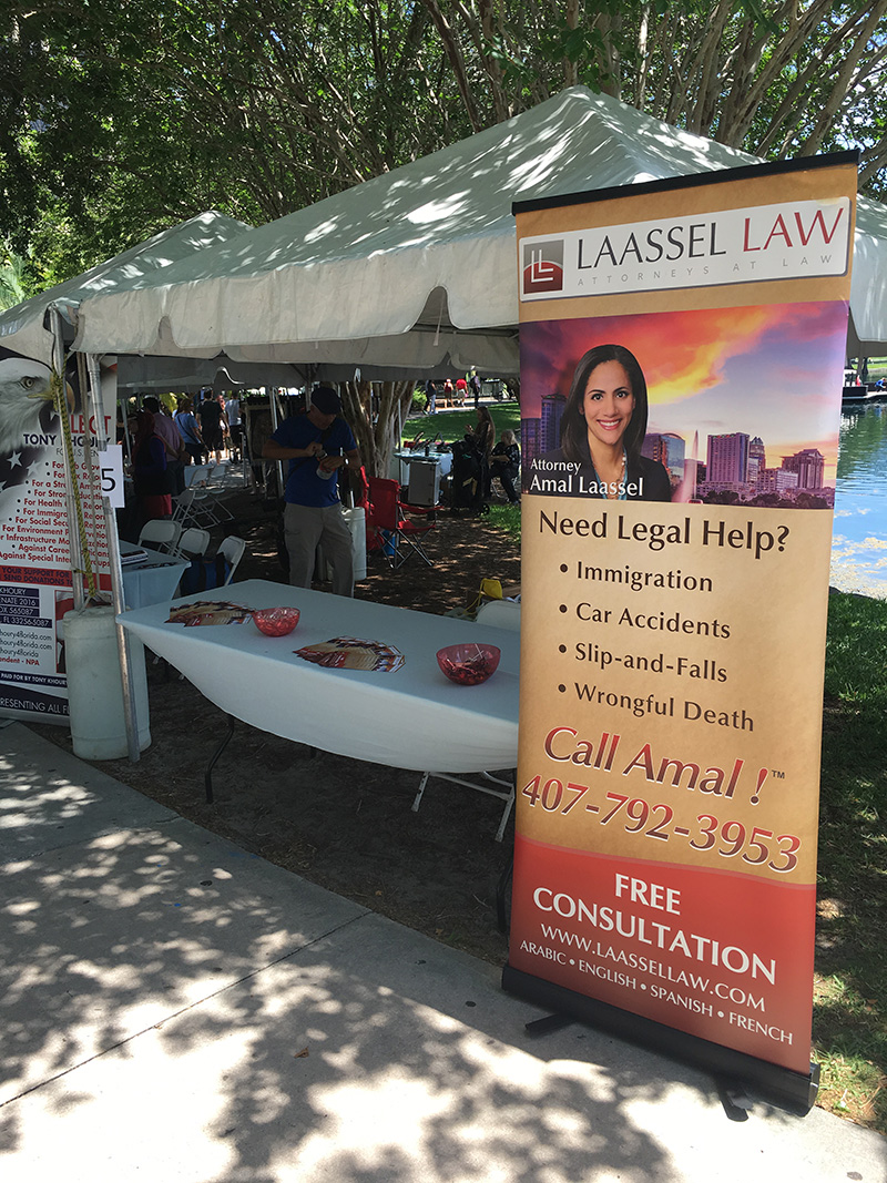 Laassel Law was a proud sponsor of the 2016 Arab Festival Orlando