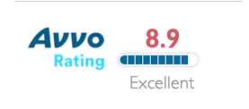 8.9 Excellent AVVO Rating